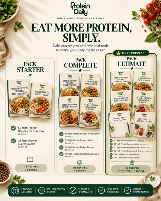 165+ high-protein recipes + everything you need to plan and simplify your meals.